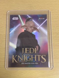 Topps Star Wars Smugglers outpost Finest Star Wars Jedi Master Even Piell 收藏卡