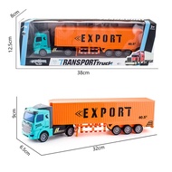 (Malay spot)Pull back/inertia car Semi-trailer heavy vehicle engineering dump truck transport contai