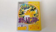 【哲也家】GAME BOY GB 神奇寶貝 寶可夢 黃版 皮卡丘 盒裝