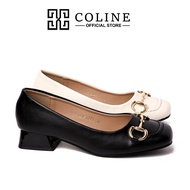 COLINE CLN-6371 Women's Chunky Heels Women's Thick Heel Shoes C1274
