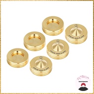 Audio-Technica AT6901BR Spike Insulators Set of 6 Brass Material Gold Plated Spike Bases Sold Separa