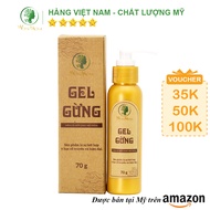 [ Giảm 35K - Đơn 339K ] Gel Gừng Thảo Dược Massage Tan Mỡ Bụng Sau Sinh Wonmom 70g