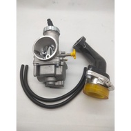 promo Intek intake Manifold miring manipol GTX + Karbu Keihin PE28 JUPITER Z MOTOR BEBEK MODIF