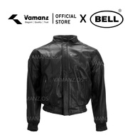 Original BELL Jacket Cowhide Leather Jaket Motor Biker Kulit