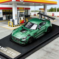 RM 1/64 Benz AMG GTS Green Alloy Diecast Car Model Toy Birthday Gift