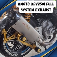 WMoto XDV250i Full System Exhaust