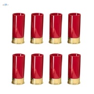 8PCS 12 Gauge Shot Glasses Tequila Shot Glass Suitable for Bar Home