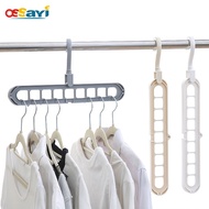 Magic Clothes Hangers 9 Hole Multifunction Wardrobe Organizer Space Saver Drying Racks