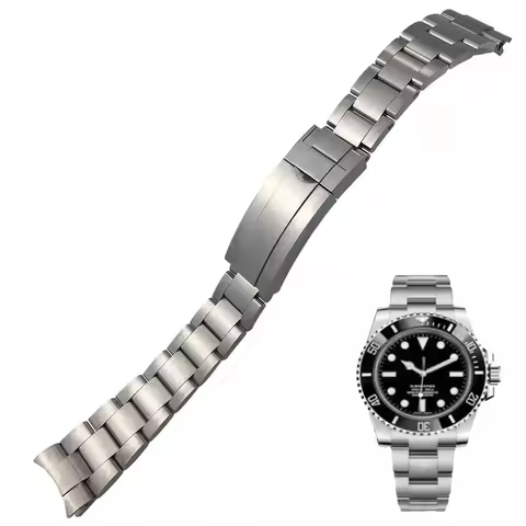 Oyster Bracelet 904L Stainless Steel Watch Band for Rolex SUBMARINER DAYTONA SUP GMT Men's Watch Bra