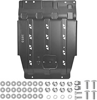 2025 Upgrade Transmission Skid Plate Compatible with 2015-2022 Ford F150 3D Manganese Steel Splash P