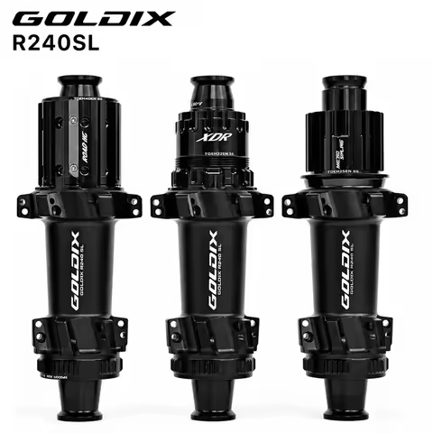 GOLDIX R240SL Ultralight Road Bike Hub 24‑Hole Center‑Lock Disc Brake 36T Ratchet 260g Lightweight f