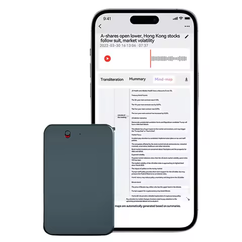 Note Voice Recorder Transcribe Mind Mapping & AI Summary Audio Dictaphone Voice To Text Conversion D