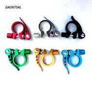 GAOXI75AL Bicycle Seatpost Clamps, Aluminium Alloy Ultralight Bike Seat Clamp,  25.4/28.6/31.8/34.9m