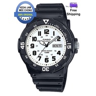 [Men] 100% ORIGINAL CASIO MRW-200H-7BVDF Fashionable Diver Design,Day & Date Display Men Watch