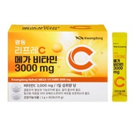 Kwangdong Refre C Mega Vitamin C 3000mg Powder 270g(3g x 90pcs ) Korean Daily Vitamin Supplement