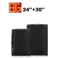 [John Lewis] 2IN1 Set 24"+30" Inch Expandable +25% Capacity Super Light Nylon Soft Case Luggage Trav