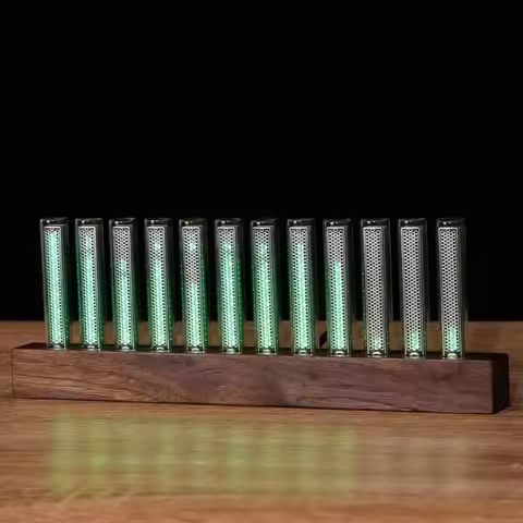12-Bit RGB Pickup Level Light LED Display Sound Level Meter Music Indicator Desktop Light LED Audio 