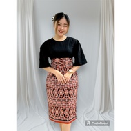 Borneo Dress Square Neck Sarawak