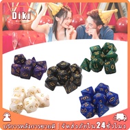 Multi-Sided Dice d4 d6 d8 d10 d12 d20 d100 board game Set Of 7 Pieces