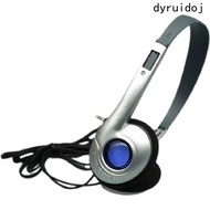 DYRUIDOJ Retro Headset, Over Ear Millennium Wind Y2K Headphone, Classic Type C Personality Earbud Wi