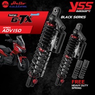 Rear Shock ADV150 Yss G-TX BLACK Series Size 390mm. ADV 150