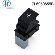 New 7L6959855B  Electric Passenger Window Power Switch for VW Golf Jetta CC Tiguan 4 Pins