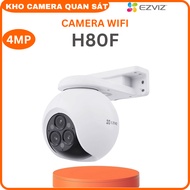 Camera WiFi EZVIZ H80F 2K 4MP siêu nétZoom 12XPhát hiện ngườiphương tiệnĐàm thoại hai chiều-Kho came