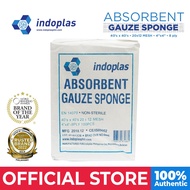 Indoplas Absorbent Gauze Sponge Pad 4x4 - 20x12 Mesh Non-Sterile Pack of 100