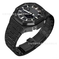 Suitable for Casio GA-2100 GA-B2100 Modified Farm Oak Frost Gold Case Stainless Steel Strap Accessor