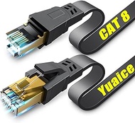 Cat 8 Ethernet Cable, Available 3Ft 6Ft 10Ft 15Ft 20Ft 30Ft 40Ft 50Ft 60Ft 100Ft Lengths for Selecti