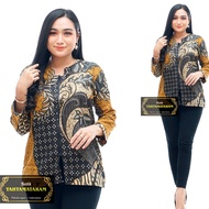 BLOUSE BATIK WANITA ATASAN BATIK WANITA JUMBO M L XL XXL XXXL 4L 5L 6L BATIK TAHTAMATARAM