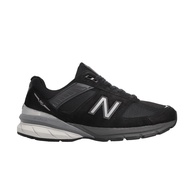 New Balance 990 V5 NB Black Gray American Retro Shoes Men's Shoes Suede [YUBO] M990BK5 2E Wide Last