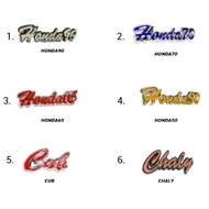 Windshield Logo HONDA C50 C65 C70 C90 CUB CHALY Motorcycle Sticker Sticker Honda Sticker Motor