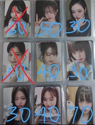 IVE WongYoung(員瑛)小卡