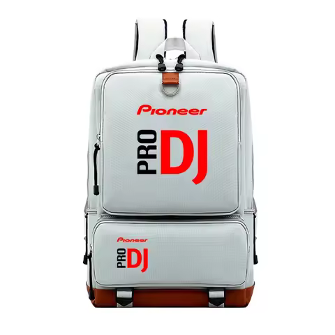 Pioneer Pro Dj Backpack College Students Pro DJ Pattern School Bags Large Capacity Outdoor Backpack 