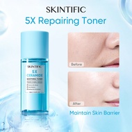 SKINTIFIC 5X Ceramide Soothing With Calendula Toner Skin Barrier Repair Toner Daily Toner For All Sk
