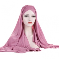 Muslim tudung Shawl Woman Instant tudung headscarf instant hijab