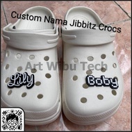 Custom Jibbitz Name Crocs Sandal Accessories Jibbitz Crocs Jibbitz Croc Set Crocs Accessories - Jibb