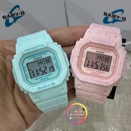 100% ORIGINAL  CASIO BABY-G BGD-560CR-2/BGD-560CR-4 exture of ice cream in mint green and strawberry LADY/KIDS WATCH