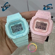 100% ORIGINAL  CASIO BABY-G BGD-560CR-2/BGD-560CR-4 exture of ice cream in mint green and strawberry