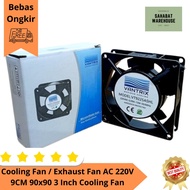 Cooling Fan AC Exhaust Fan 220V 9CM 90x90 3 Inch Cooling Fan PC Fan 120V Fan