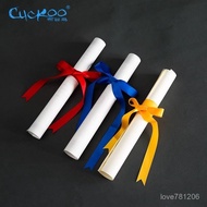 Honor Certificate Red Ribbon Creative Bow Dovetail Appointment Authorization Letter Simple Decoratio