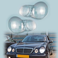 For Mercedes Benz 1995-2003 W210 E200 E240 E260 E280 Headlight Cover Transparent Shell Headlamp Lamp