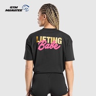 Gymshark Women's Oversized Loose Cotton Sports Short Sleeved T-shirt