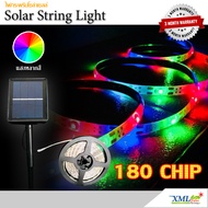 ไฟกระพริบโซล่าเซลล์ 180 CHIP SMD LED (8 ฟังก์ชั่น) (เเสง : หลากสี)