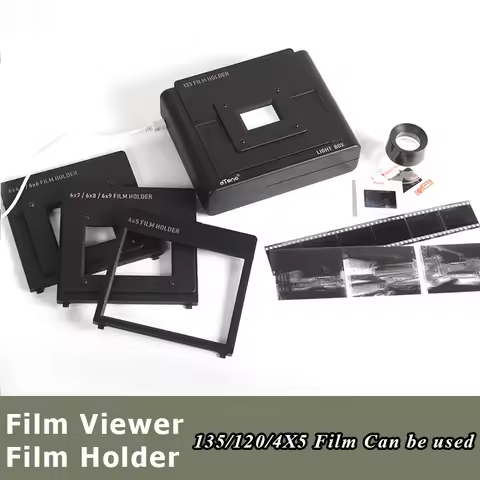 Negative Film Scanner 35mm 135 Film Scanning Photography Accessories Camera 120 4x5 Film Viewer Digi
