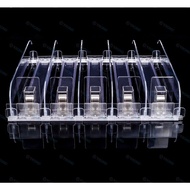 Drinks Spring Loaded Pushers Plastic Adjustable Divider For Fridge Shelf Tray Card Storage Easy Asse