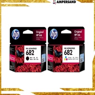 HP 682 Color, Black Ink Cartridge