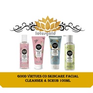 GVC SKINCARE FACIAL CLEANSER & SCRUB 100ML