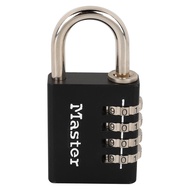 🚚สุดพิเศษ!!✅ กุญแจรหัสคล้อง MASTER LOCK 7640EURDBLK 40 MM กุญแจคล้อง COMBINATION PADLOCK MASTER LOCK 7640EURDBLK 40MM.